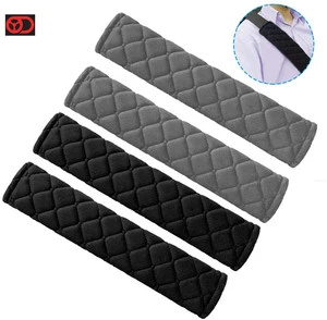 Accesorios Para Auto Car Seat Belt Cover Universal Auto Plush Shoulder Cushion Protector Safety Belts for Car Accessories 2024