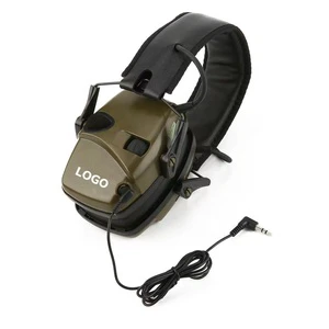 Hearing protection Equipment Camouflage Electronic Headphones Earmuffs Ear Defenders for Impact Sport