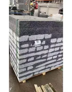 Customized G602Dark Grey Granite Curbstone for Curbing Project