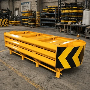 CE Standard Traffic Safety Steel Anti-Collision Crash Cushion Highway Barrier