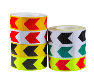 PET/PVC Advertisement Grade Reflective Tape Motorcycle Reflective Material Tape Reflective Material
