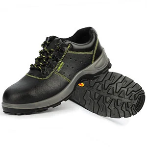 Top-Grade Men's Labor Protection Safety Shoes Anti-Smashing Piercing Widen Steel Toe Leather PU Outsole for Heavy Manufacturing