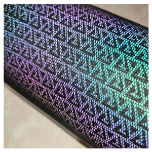 High-vis Reflective Material Changes Colour to rainbow Under Light or Flash Shoe Fabric Reflective Fabric
