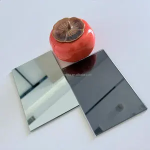 One Way Mirror Side Two-way 5 Mm Two Way Mirror Privacy Half Building Glass Semi-Transparent Half Mirror Glass