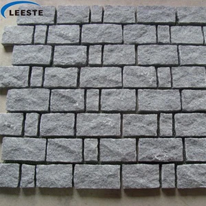 Cheap Cobblestone Granite Mesh Paver Driveway Paving Stone for Street
