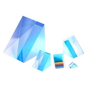Custom Optical Glass N-bk7 AL Silver Mirror High Reflective Coated Right Angle Triangular Prism