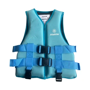 Adjustable Sky Blue Life Vest For Child, Lightweight Buoyancy Aid For Water Sports Boating & Surfing, OEM Custom Manufacturer