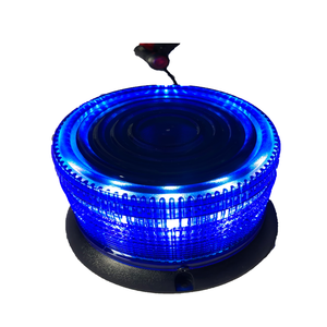 IP65 Waterproof 60W Beacon Traffic Lights Blue Color 1 Year Warranty