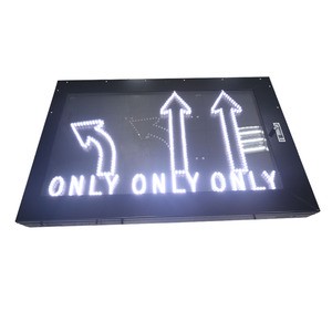 Road Led Traffic signal Safety Warning Signs, Aluminum Profile Led Traffic Sign