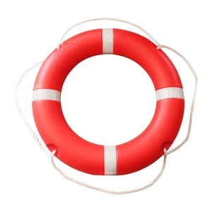 MINGLAN Marine Adult Automatic Inflatable Life Buoy Orange Stable 2.5KG Thick Solid High Quality Customized Size Life-Saving
