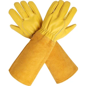 Welding Gloves New Listing Safety Protective Leather Welding Gloves Cowhide Split Leather Manufacturing