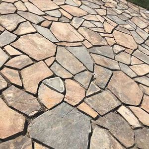 People's First Choice Steeping Stone,garden Yellow Stepping Stone for Paving Road and Outdoor Decoration From China Factory