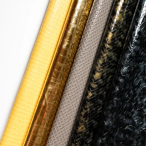 Fashion Embossed Anti-Mildew Crocodile-Patterned PU Leather Shoes Bags Golf Accessories & Belt