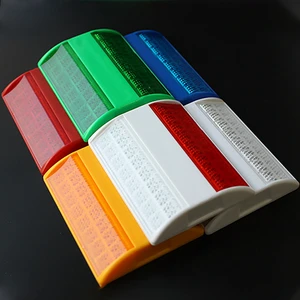 ABS Material Pavement Reflective Marker Ojos De Gato Vial 3m Red and White Road Reflectors Road Stud