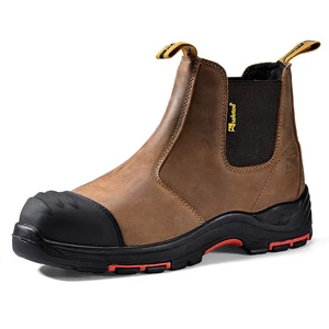 Men's Smash-Resistant Pin-Resistant Slip-On Work Shoes-Waterproof Tooling Wear-Resistant Insulated Labor Protection