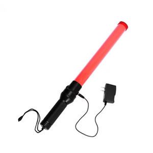 Portable High Brightness Red Traffic Light Control Rechargeable Traffic Light Led Traffic Control Stick
