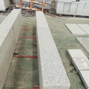Wholesale China Curved Granite Road Paving G603 Kerbstone Grey Stone Curbstone