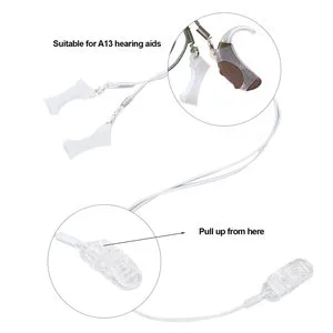 1pc Silicone Loops BTE Hearing Aid Clip Protector for Prevent Hearing Aids Falling Losing for Kids