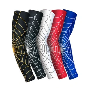Cool Men Women Cycling Running Arm Warmers Sleeves UV Sun Protection Cuff Cover Protective Motorcycle Basketball Arm Sleeve