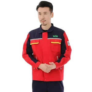 Wholesale Working Petroleum Mechanic Construction Workwear Uniform Jacket And Pant Suit