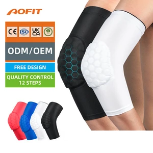 Honeycomb Breathable Elbow Compression Arm Support Brace Sports Safety Crashproof Arm Sleeves With the Elbow Pads