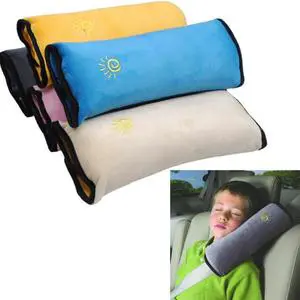 High Quality Baby Children Safety Strap Car Seat Belts Pillow Shoulder Protection Car Styling Accessories Gray Blue Pink 3 Color