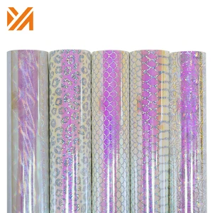 Holographic Opal Vinyl Cutting Film PVC Opal Self Adhesive Vinyl Sticker Roll