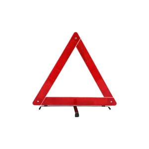 Easy-Store Foldable Traffic Safety Car Triangle Sign Emergency Warning Reflector Caution Sign Plastic Metal Material Standing