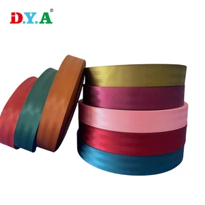 Heavy Duty Polyester Nylon Safety Belt Webbing Nylon Webbing Straps for Seat