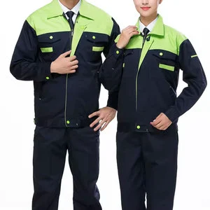 High Visibility Safety Jacket Navy Green Long Sleeve Workwear Uniform Reflective Protective Clothing