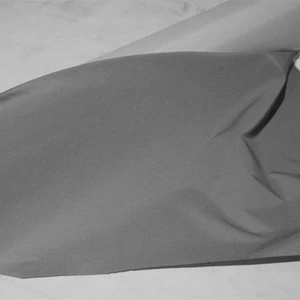 Factory Supply Waterproof Highlight Reflective Cloth Rush Garment Reflective Fabric Soft Silver Grey Reflective Material