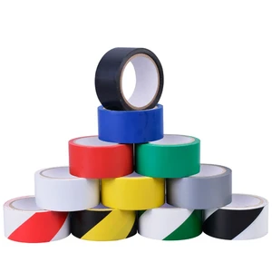 Multi-Color Floor Warning Tape - High Visibility Safety Marking Strong Adhesive