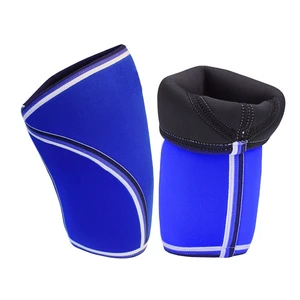 Customized Thick Neoprene Material Compression Elbow Sleeve Non-Slip for Powerlifting Gym Weightlifting Protection Low Price