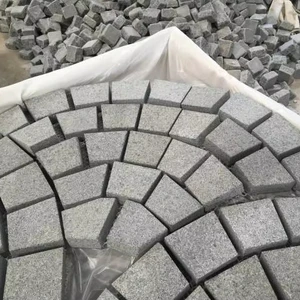 Modern 20mm Thick Grey Granite Kerbstone Garden Tile Paving Stone Courtyard Outdoor Driveway Stone