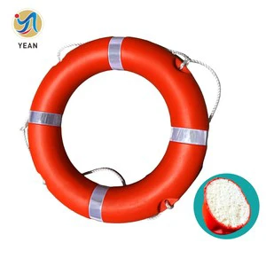 Yean CCS Lifebuoy,2.5kg lifebuoy Ring Resistant and Durable SOLAS Certified lifebuoy for Marine Rescue and Operations