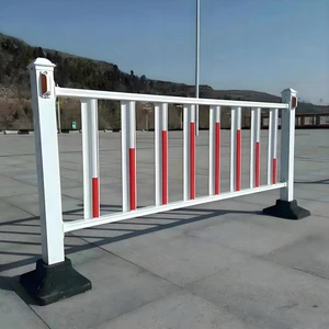 Promotion Steel Municipal River Bank Traffic Barrier Fence Guardrail for Roadside Protection