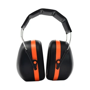 Safety Foldable Earmuff Hearing Protector with Adjustable Headband Noise Reduction 31dB