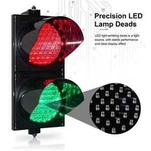 Low Price High Quality IP65 Waterproof Multicolor Led Signal Traffic Light for Road Safety