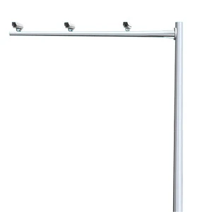 Solar Street Lights with Traffic Sign Monitor and Traffic Signal Lamp Poles Steel Hot Dipped Galvanized Roadway Safety