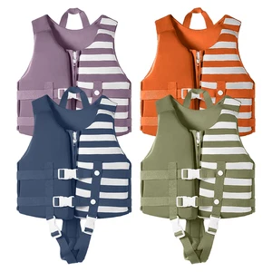 Customizable Kids Swimming Vest Adjustable EPE Foam Flotation Safety Straps Life Jacket Aid For Boys And Girls