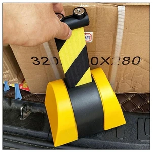 Tianze ABS Plastic High Intensity Prismatic Reflective Retractable Belt Barriers Model YSH-QS-10 New Yellow Magnetic Traffic