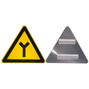 Aluminum Road Sign Manufacturer for Export Custom Traffic Sign Solutions Safety Reflective Sign Roadway Warning High Visibility