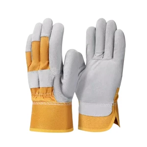 High Quality Wear-Resistant and Puncture-Resistant Spark-Proof Leather Gloves for Welding