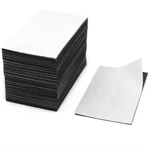 Strong Neodymium Rubber Coated Magnet Magnetic Sheet Vinyl Roll Flexible Rubber Magnet