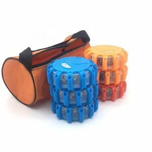 Custom OEM ODM 360 Degree Visibility Roadside Signal Magnetic Warning Beacon Safety Light Road Flare