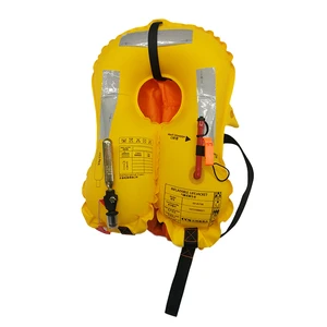 Wholesale Life Jacket Inflatable with Double Chamber Adult Life Jacket for Swimming Fishing