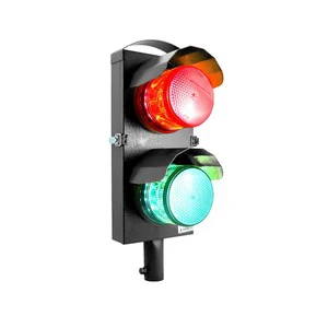 Dual Flashing Traffic Warning Light with High Visibility ABS/PC/Metal Plastic Construction for Road Warning & Traffic Cones