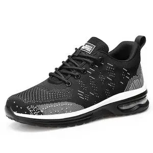 Light Weight Comfortable Protection Work Sport Steel Toe Security Men Safety Shoes Construction