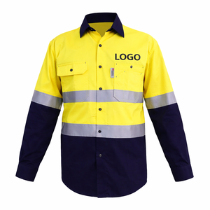Custom Wholesale ANSI Class 2 Reflective Safety Polyester Insulated Men's Winter Waterproof Work Wear LED Flash Hi Vis Uniform