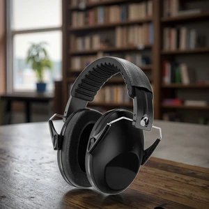 29dB Noise Reduction ENC Noise-Canceling Hearing Protection Headphones Over-ear ABS Material Protective Earmuffs Kids